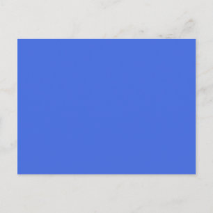 Carte Postale couleur bleu