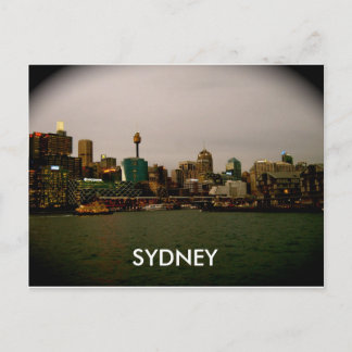 Carte Postale Couleur des feux de ville