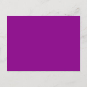 Carte Postale couleur magenta foncé