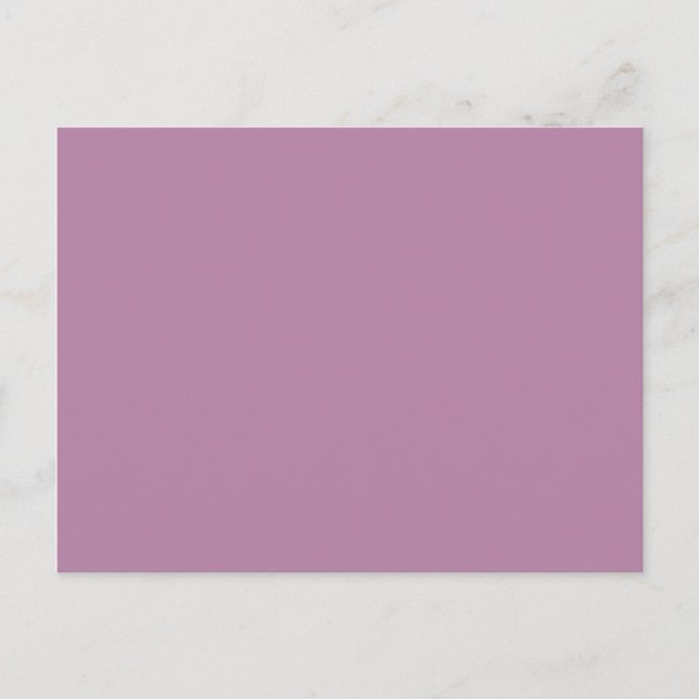 Carte Postale couleur mauve (Devant)