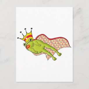 Carte Postale Couleur Prince de la grenouille