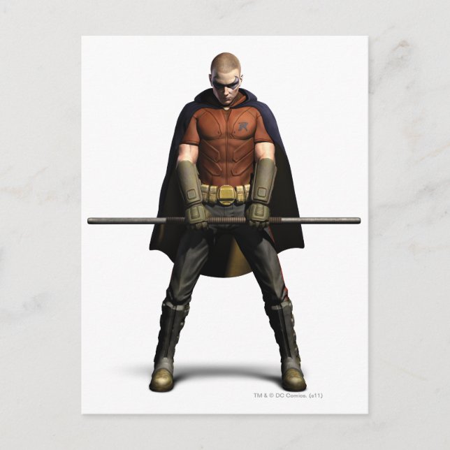 Carte Postale Couleur Robin (Devant)