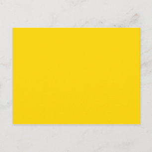 Carte Postale COULEUR SEULEMENT - jaune