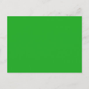 Carte Postale COULEUR SEULEMENT - vert pâle