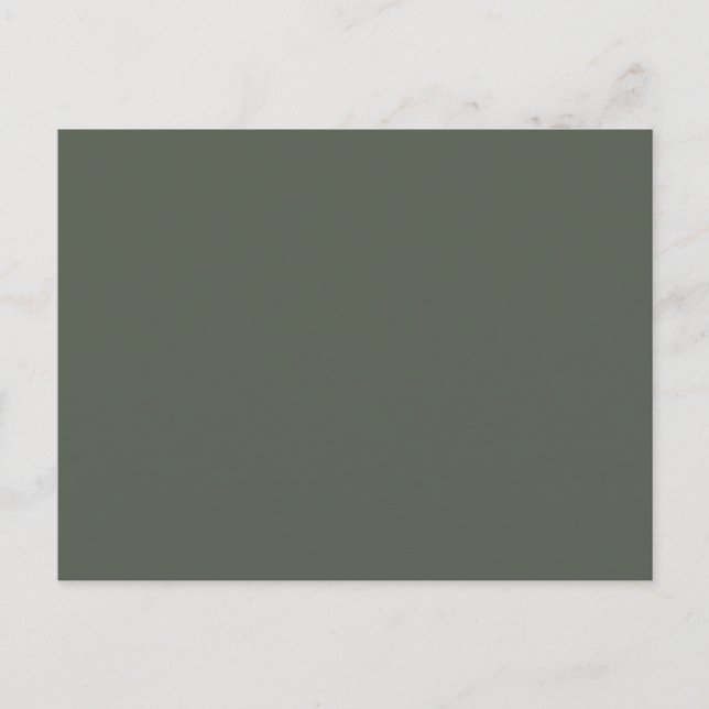 Carte Postale Couleur solide ébène (Devant)