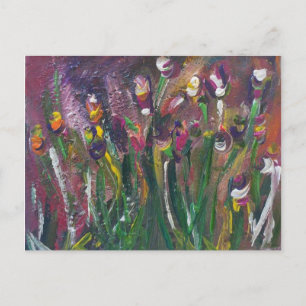 Carte postale couleur Tulip