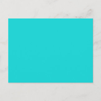 Carte Postale Couleur Turquoise Altruisément Inestimable