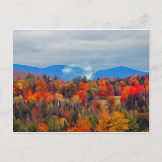 Carte Postale Couleurs d'automne (Devant)