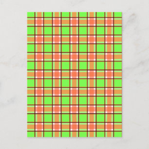 Carte Postale Couleurs de carottes Motif