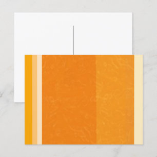 Carte Postale Couleurs de tranche de fruit orange Citrus juteux