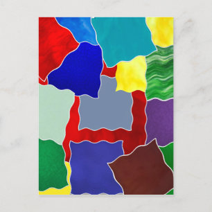 Carte Postale Couleurs et nuances