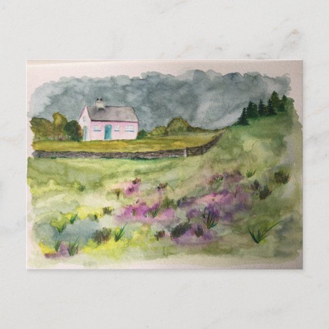 Carte Postale Country Cottage (Devant)