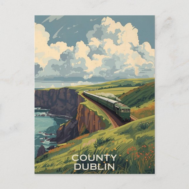 Carte Postale County Dublin (Devant)
