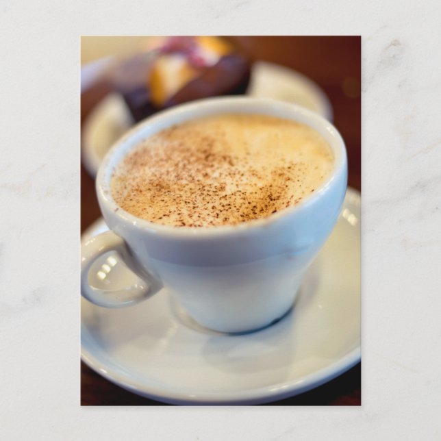 Carte Postale Coupe du cappuccino (Devant)