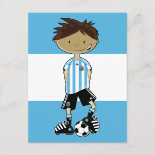 Carte Postale Coupe du monde de football Argentine