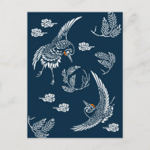 Couple de grue japonaise