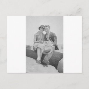 Carte Postale Couple des années 1930