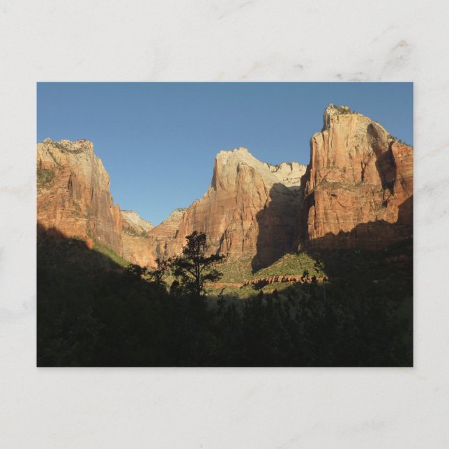Carte Postale Cour des Patriarches I au Parc national de Sion (Devant)