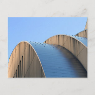 Carte Postale Courbes bleues Kauffman Centre, Kansas City