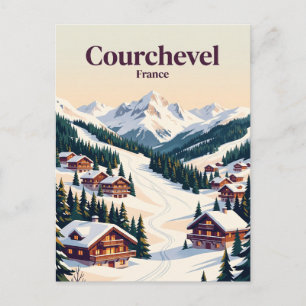 Carte Postale Courchevel France