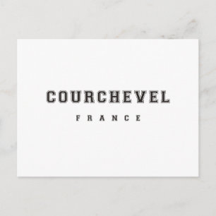 Carte Postale Courchevel France