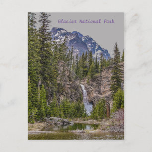 Carte Postale Courir Eagle Falls au printemps