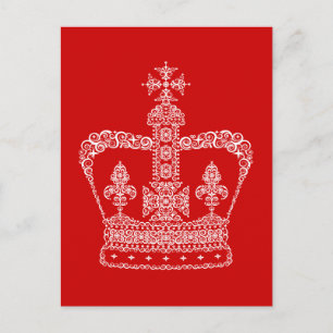 Carte Postale Couronne de roi ou de reine