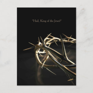 Carte Postale Couronne D'Or D'Épines