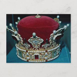 Carte Postale Couronne du Pourcentage, Liechtenstein