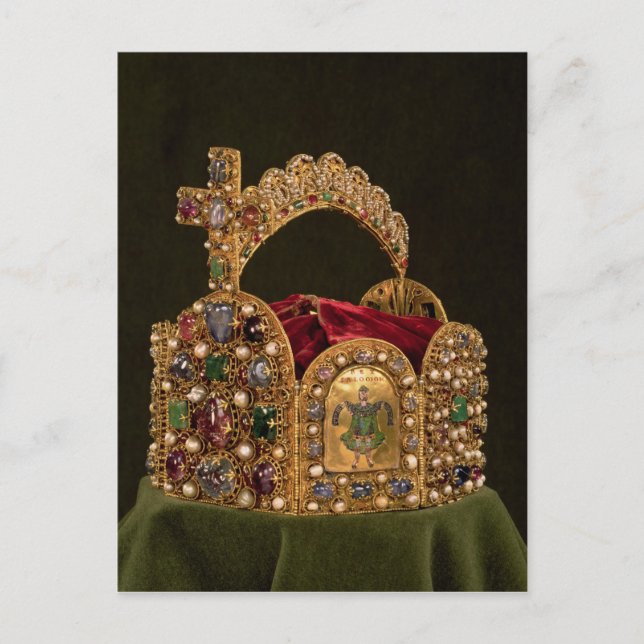 Carte Postale Couronne impériale faite pour le couronnement d'Ot (Devant)
