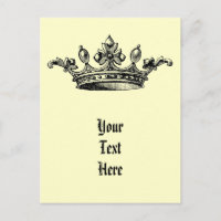 Couronne royale vintage