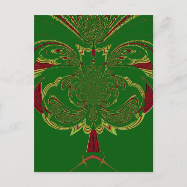 Carte Postale Couronne verte (Devant)