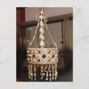 Carte Postale couronne votive du roi Recesvinth
