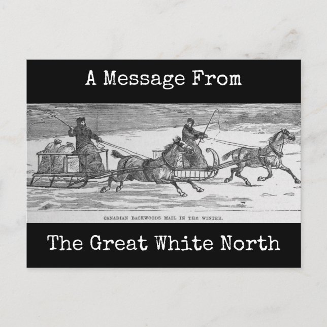 Carte Postale Courrier canadien des bois d'oeuvre (Devant)