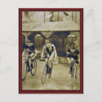 Course à vélo vintage