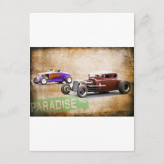 Carte Postale Course de dragsters