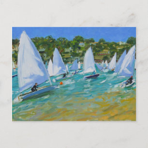Carte Postale Course de voiliers