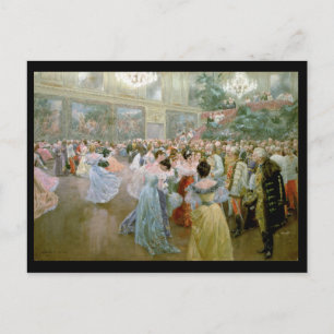 Carte Postale Court Ball à la Hofburg, 1900