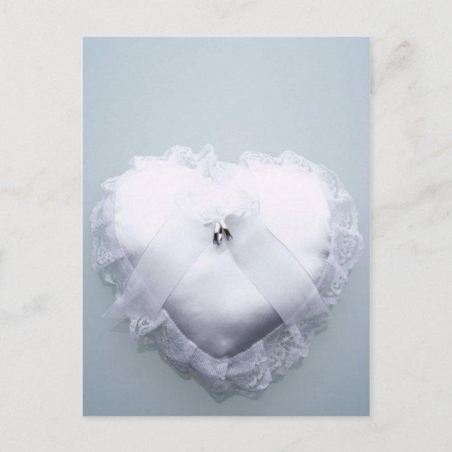 Carte Postale Coussin cardiaque du porteur de l'anneau (Devant)