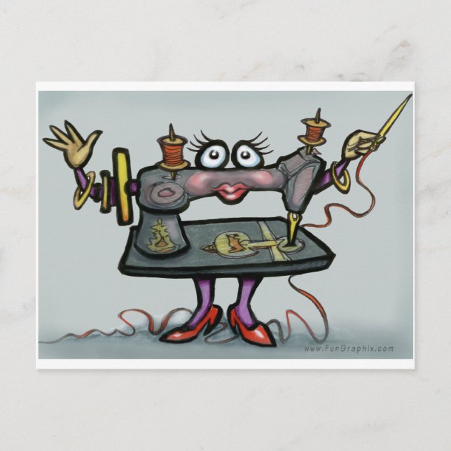 Carte Postale Couture (Devant)