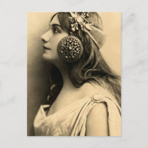 Carte Postale Couvercles Oreilles à la mode