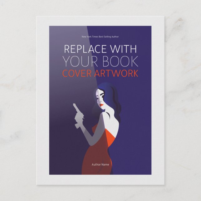 Carte Postale Couverture du livre | Auteur Lancement du livre Pr (Devant)