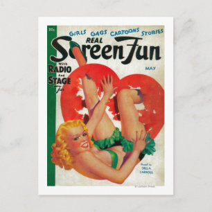 Carte Postale Couverture du magazine Real Screen Fun