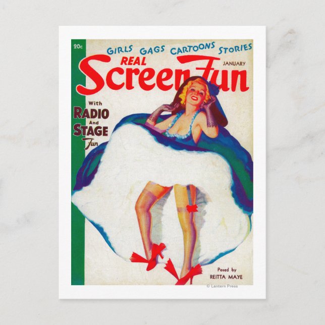 Carte Postale Couverture du magazine Real Screen Fun 3 (Devant)
