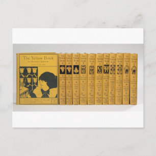 Carte Postale Couverture et épines pour "The Yellow Book", Vol