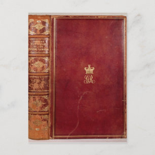 Carte Postale Couverture frontale du dictionnaire Johnson