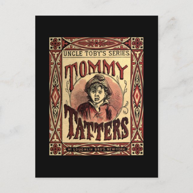 Carte Postale Couverture Tommy Tatters (Devant)