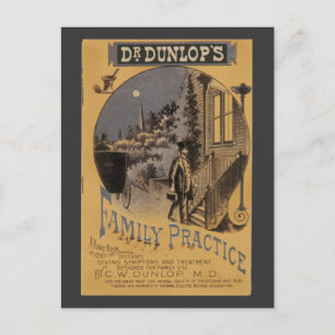 Carte Postale Couverture vintage du livre Pratique familiale du 