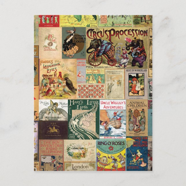 Carte Postale Couvertures de livres JSBC2 COLLECTION COUVERTURES (Devant)