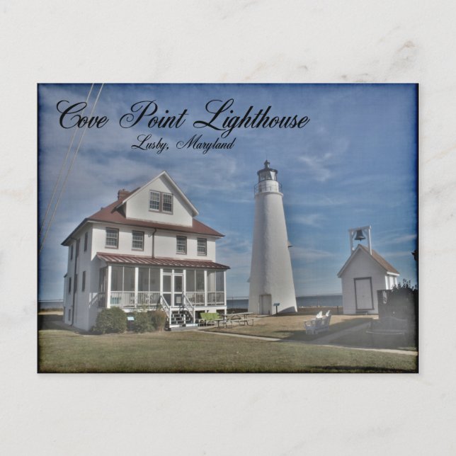 Carte postale Cove Point Lighthouse (Devant)